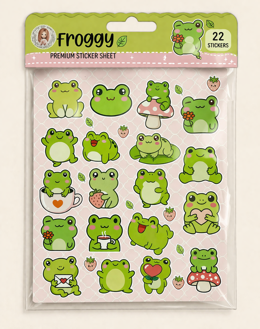 Froggy Sticker Pack
